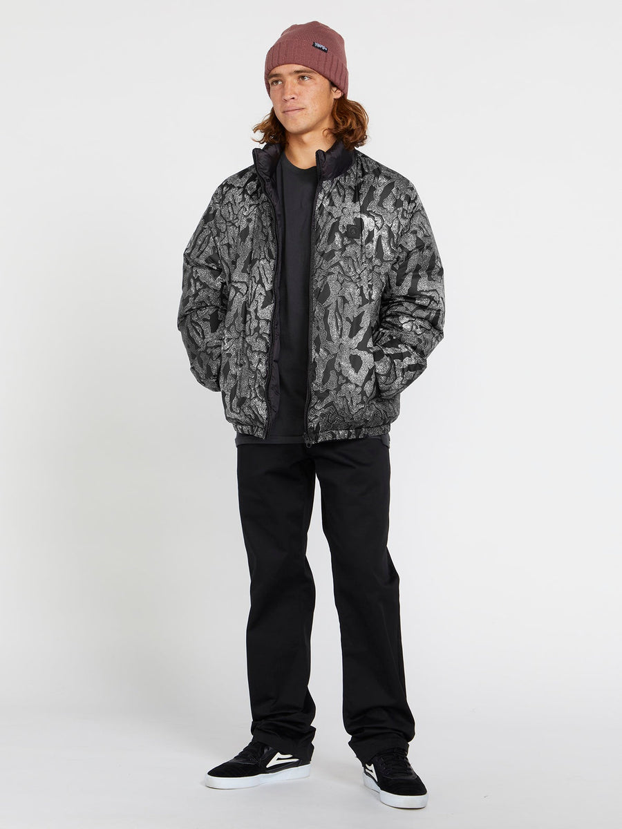 Walltz Reversible Jacket - Black White – Volcom Japan