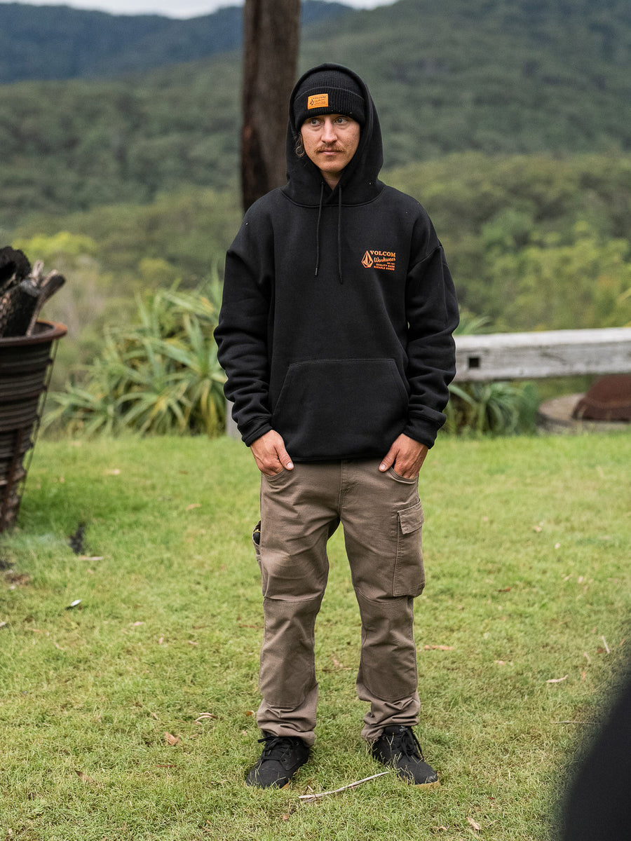 Volcom Workwear Pullover Fleece - Black – Volcom Japan