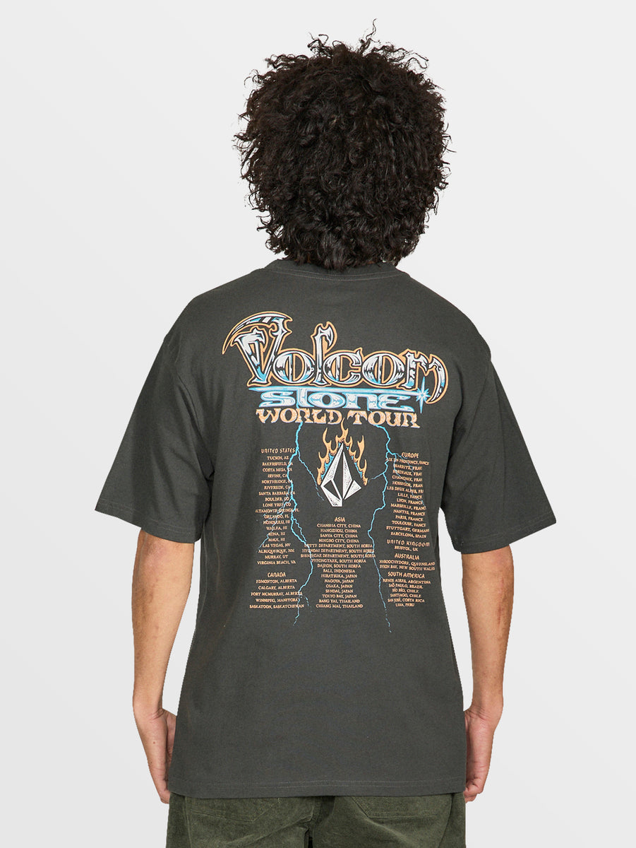 Stone Ghost Short Sleeve Tee - Stealth – Volcom Japan