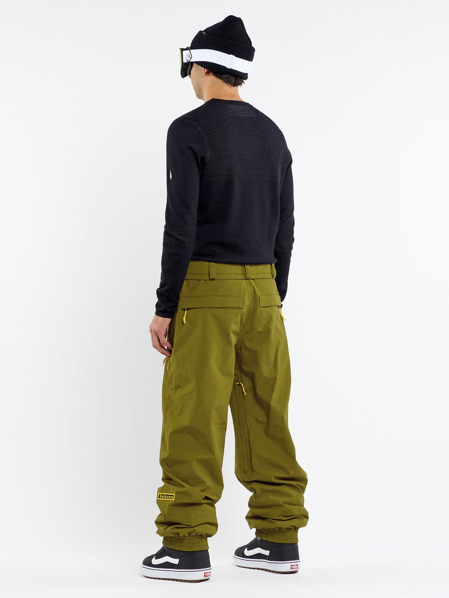 Mens Longo Gore-Tex Pants - Moss – Volcom Japan