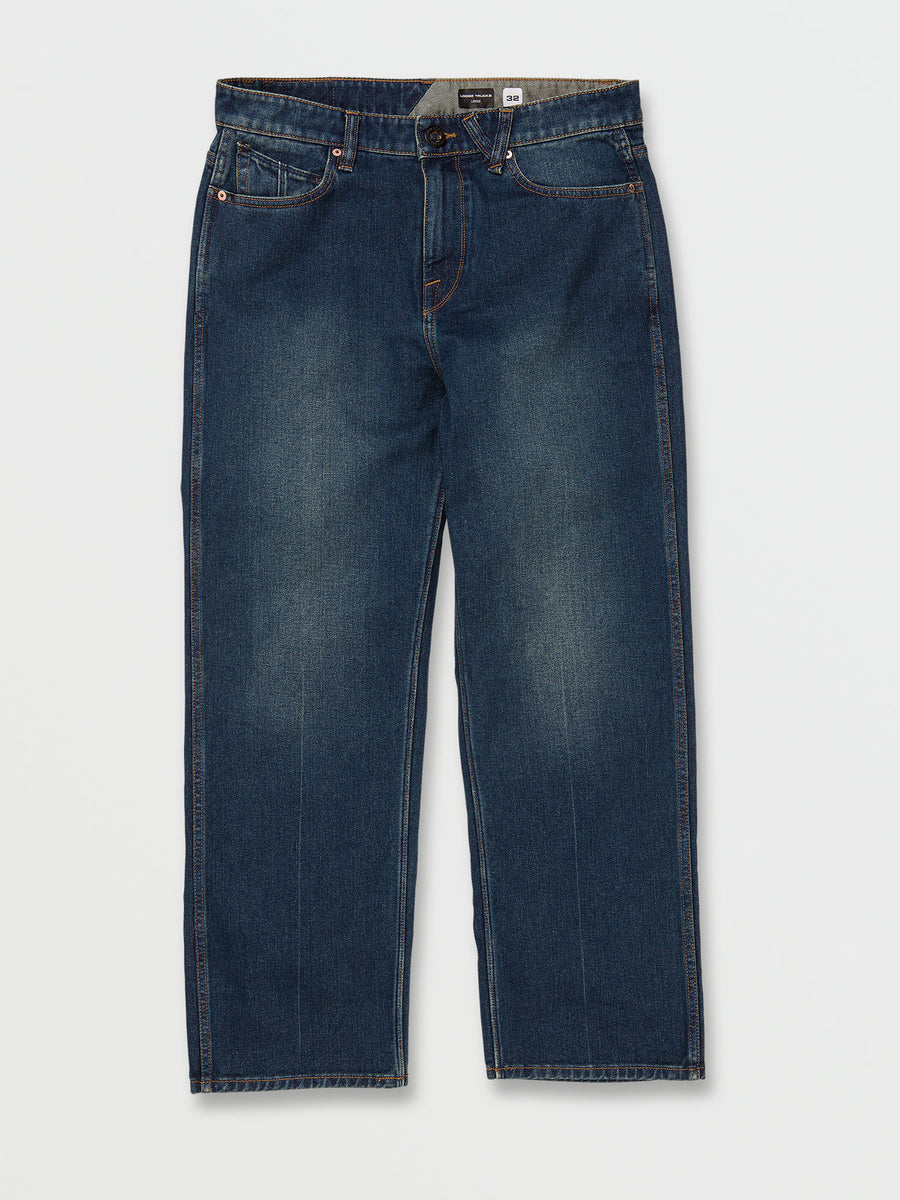 Nailer Loose Tapered Fit Jeans - Matured Blue – Volcom Japan