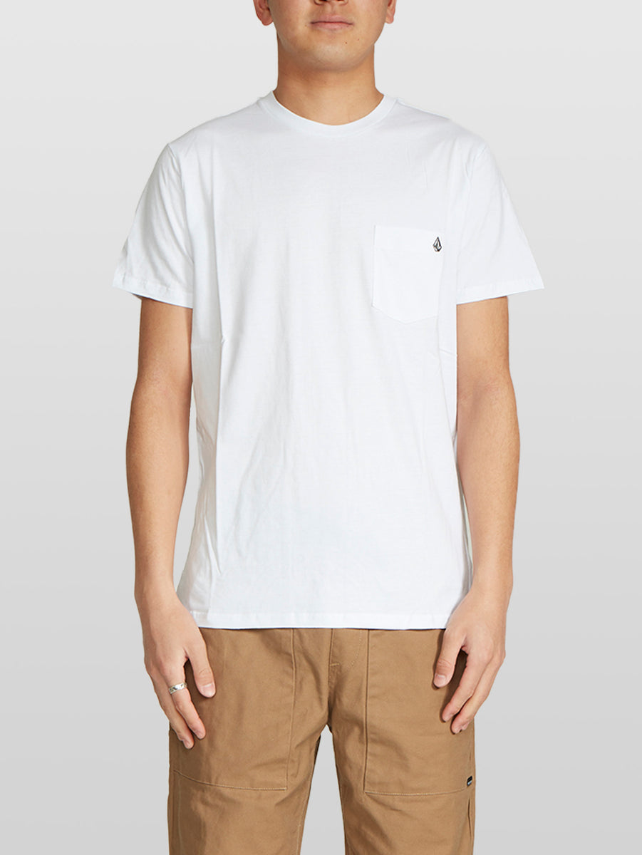 Solid Pkt Short Sleeve 2Pack - White – Volcom Japan