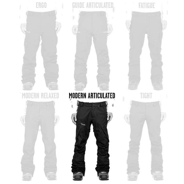 Snow Fit Mens Pants Modern Articulated