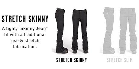 Womens Stretch Skinny Fit