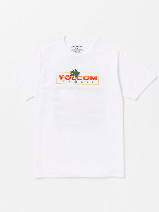 Palm Rocks Short Sleeve Tee - White