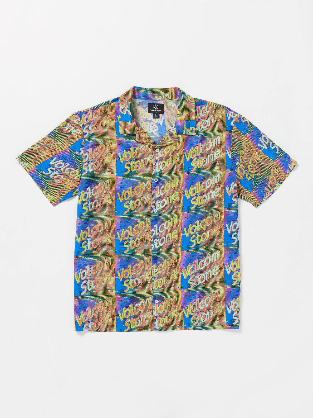 Fergadelic Woven Short Sleeve Shirt - Patriot Blue