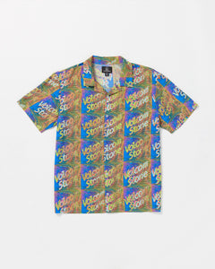 Fergadelic Woven Short Sleeve Shirt - Patriot Blue