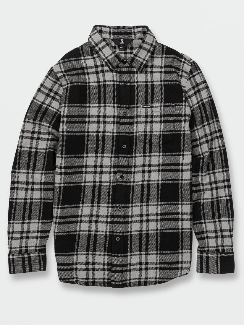 Leland Long Sleeve Flannel - Black