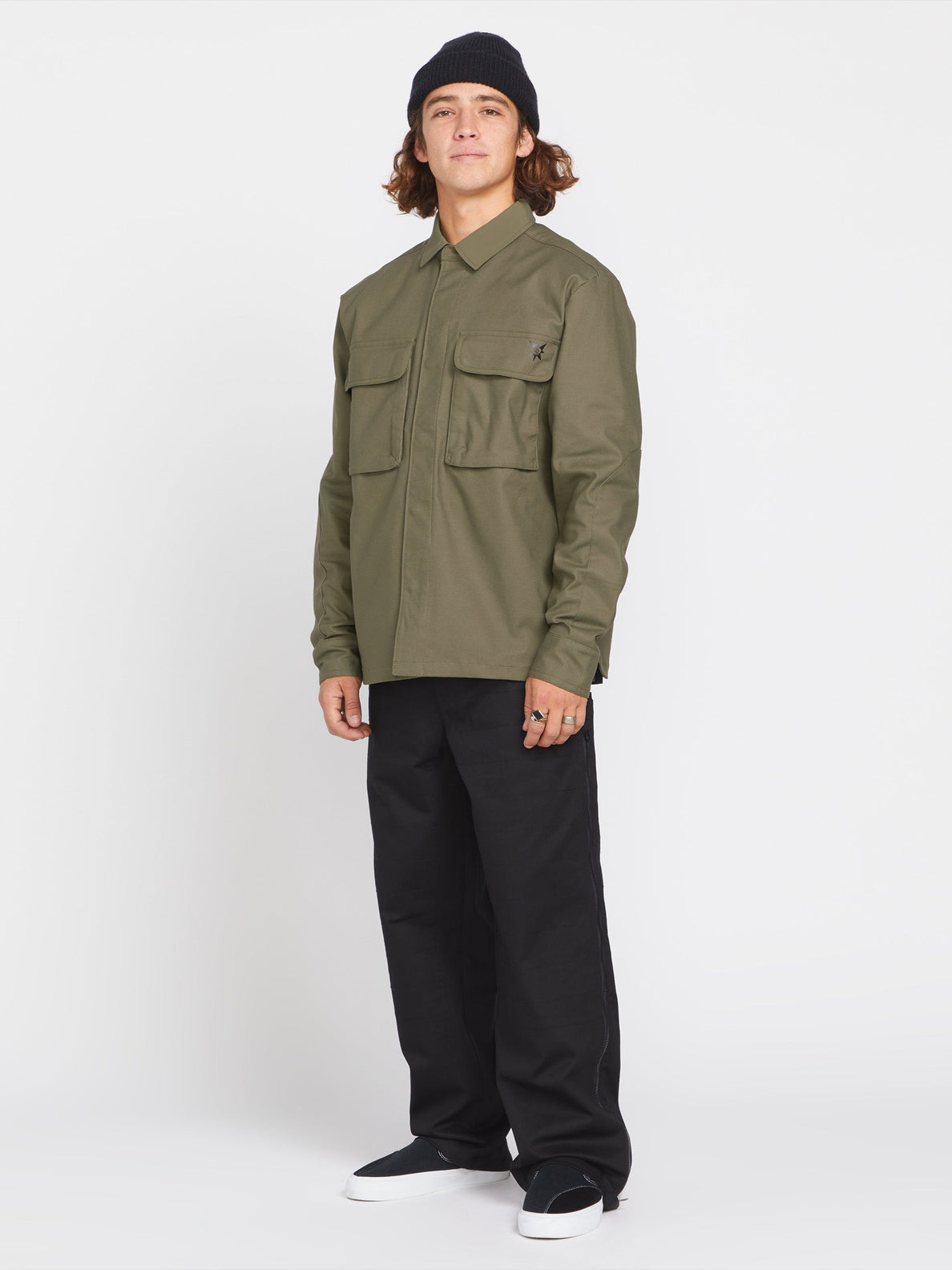 POVJ Bryan Iguchi Work Shirt Long Sleeve Shirt - Winter Moss