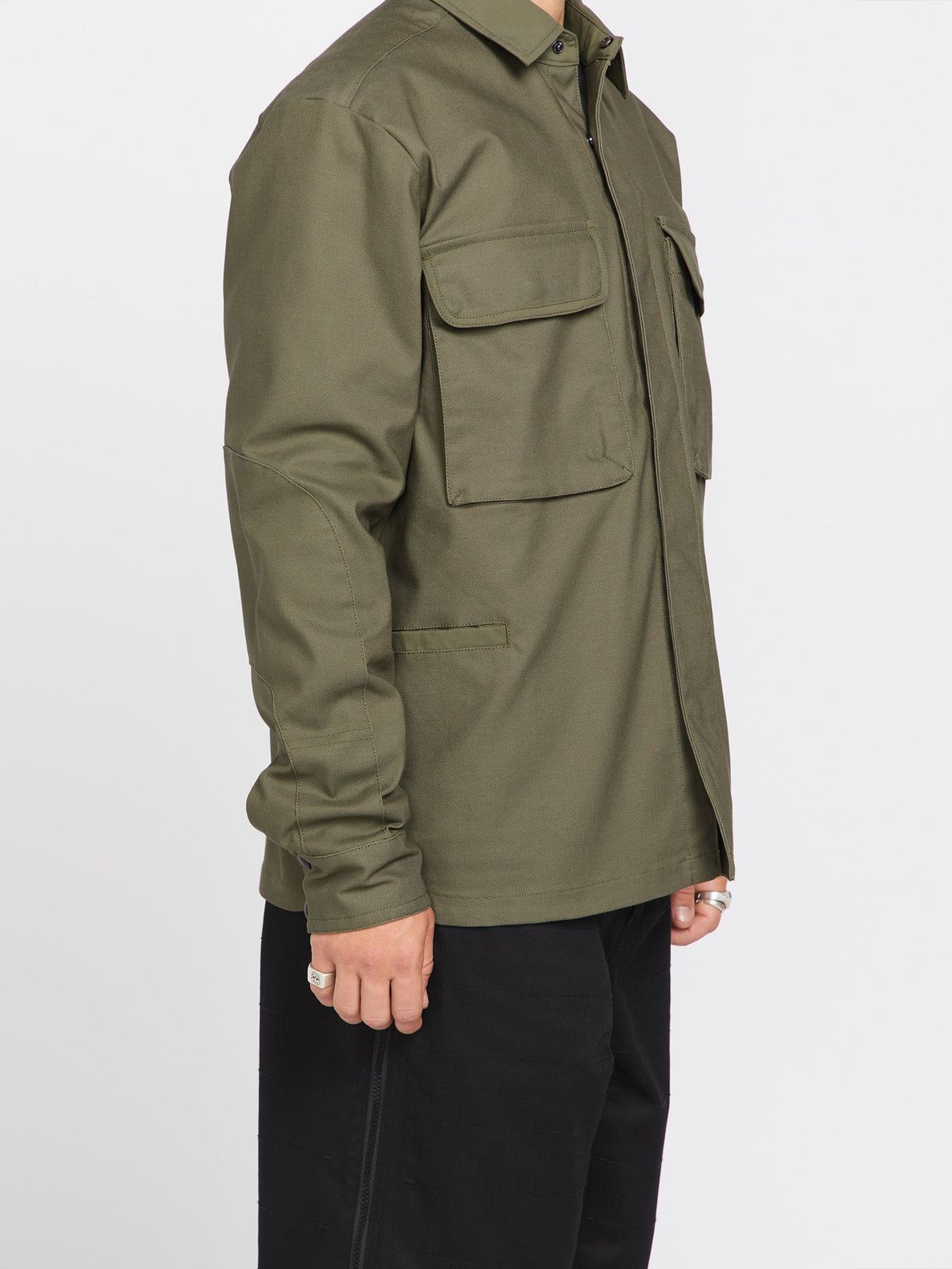 POVJ Bryan Iguchi Work Shirt Long Sleeve Shirt - Winter Moss