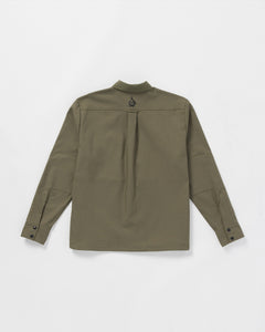 POVJ Bryan Iguchi Work Shirt Long Sleeve Shirt - Winter Moss