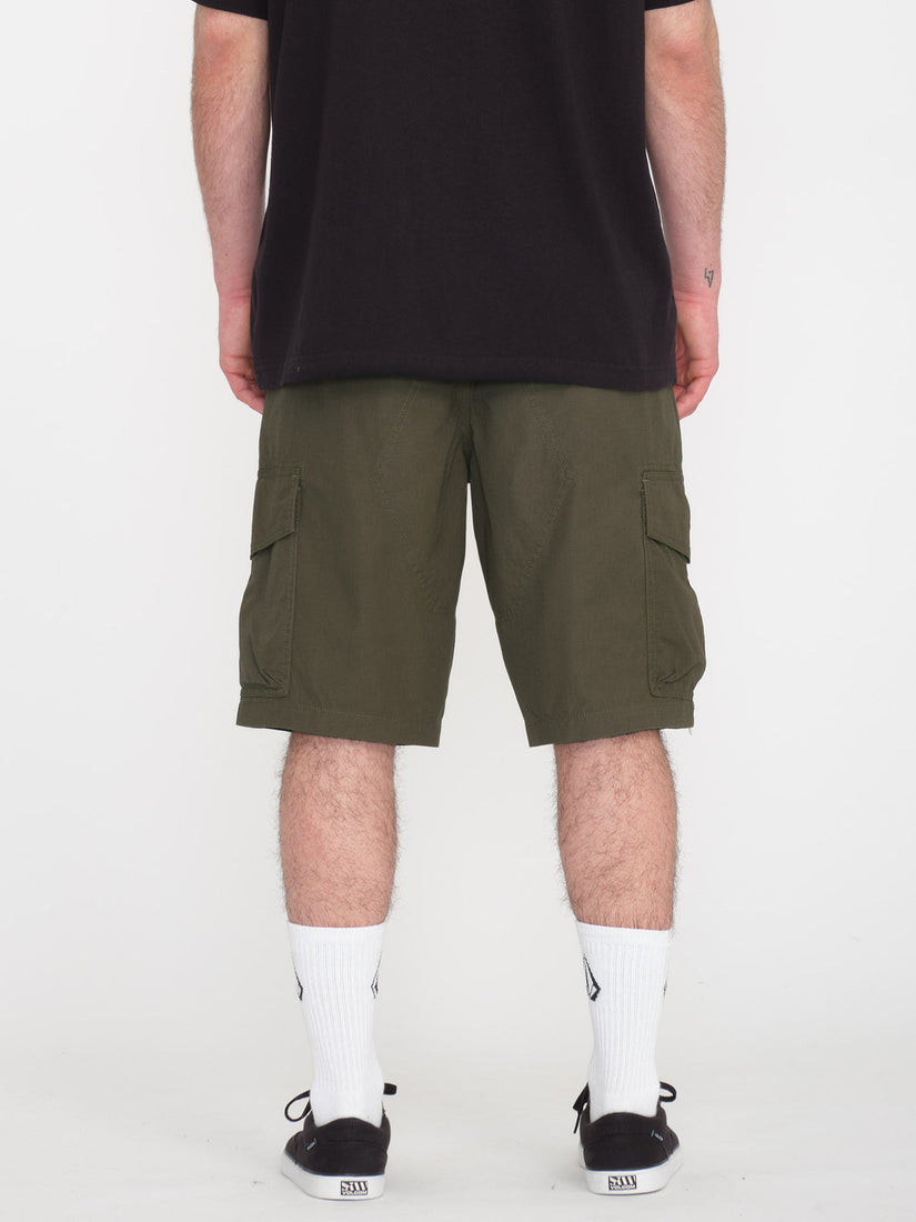 Grande Barracks 22" Cargo Short - WINTERMOSS