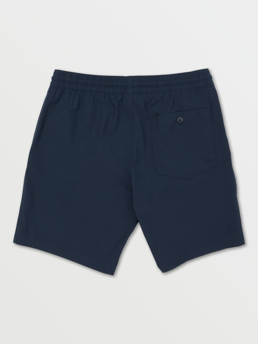 Stones Hybrid Elastic Waist Shorts - Navy