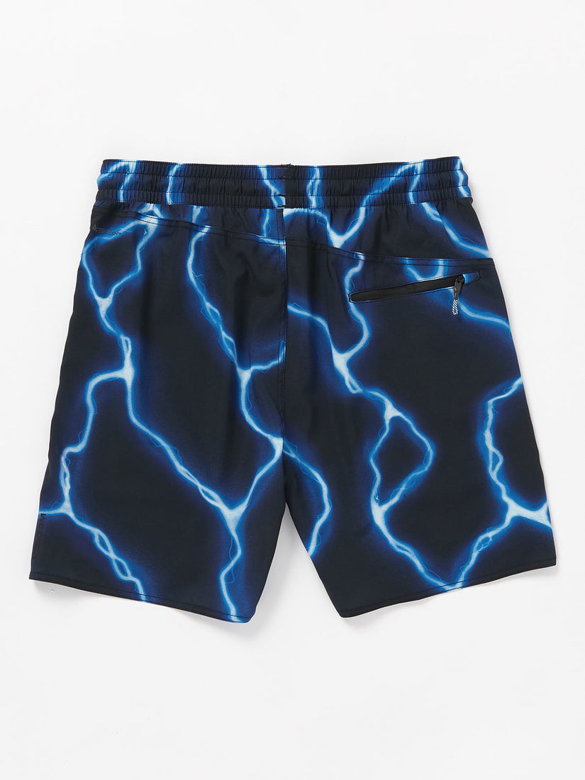 Featured Artist Travis Spinks Ascender Elastic Waist Shorts - Black