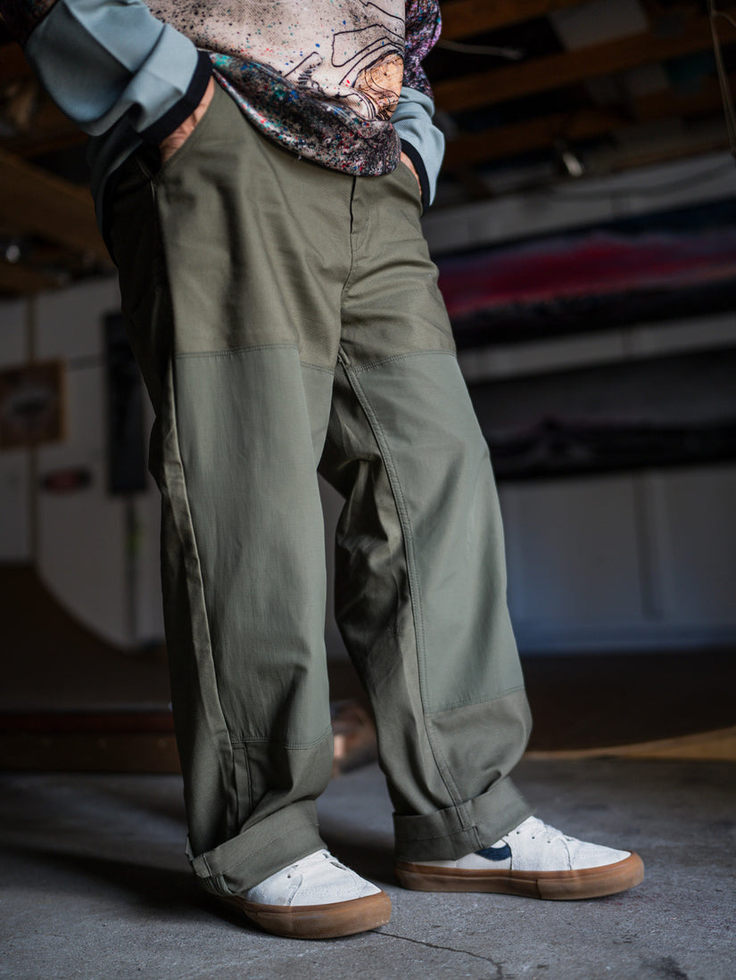 POVJ Bryan Iguchi Work Pants - Winter Moss