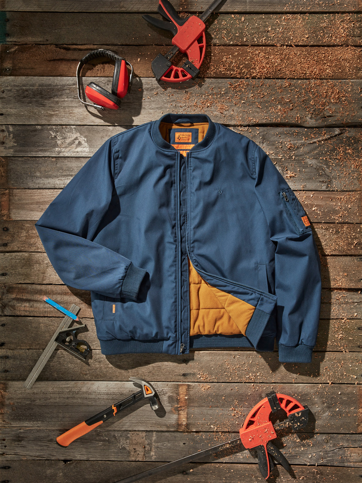Volcom Workwear Jacket - Navy – Volcom Japan