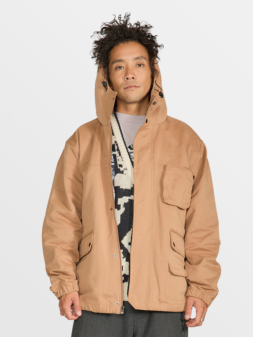 Tokyo True Streamlined Shell Jacket - Dusty Brown