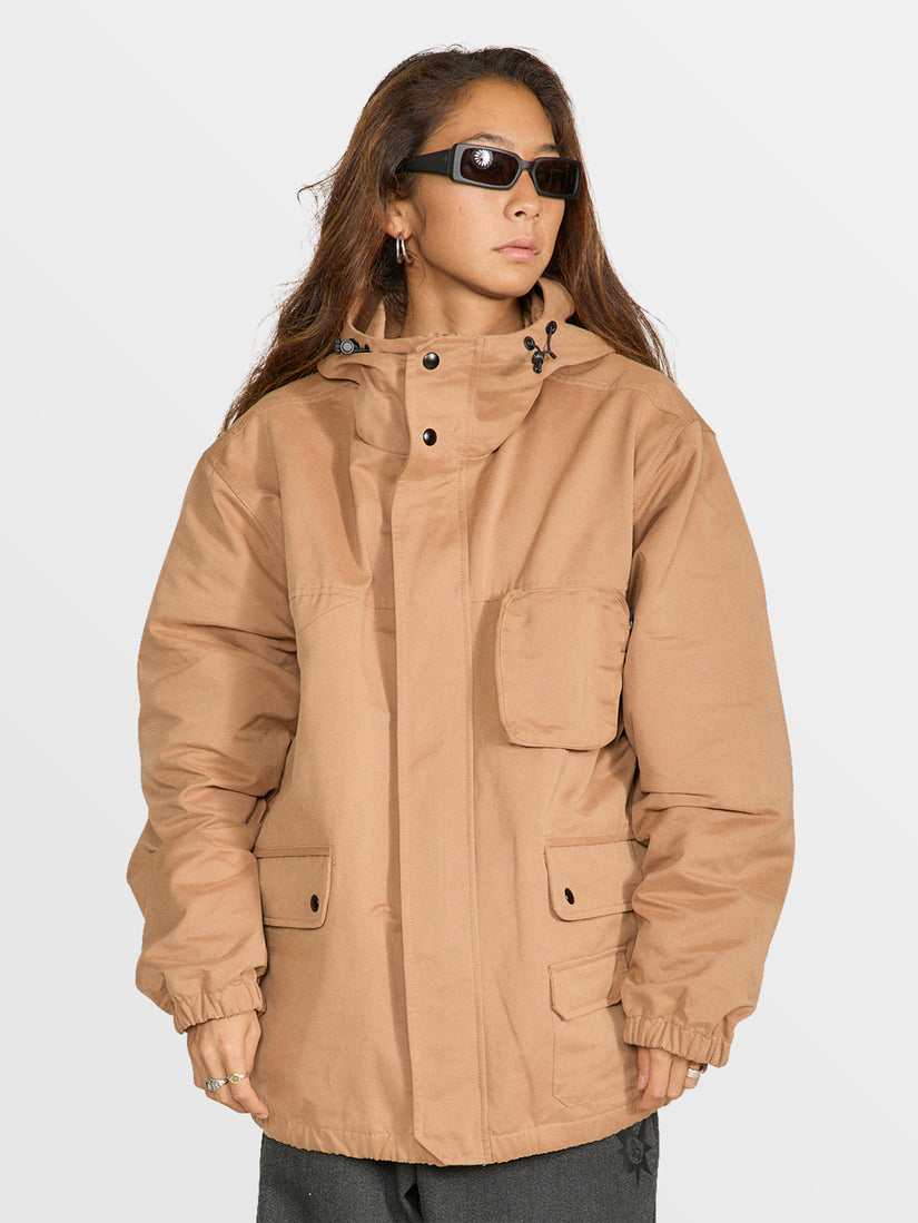 Tokyo True Streamlined Shell Jacket - Dusty Brown