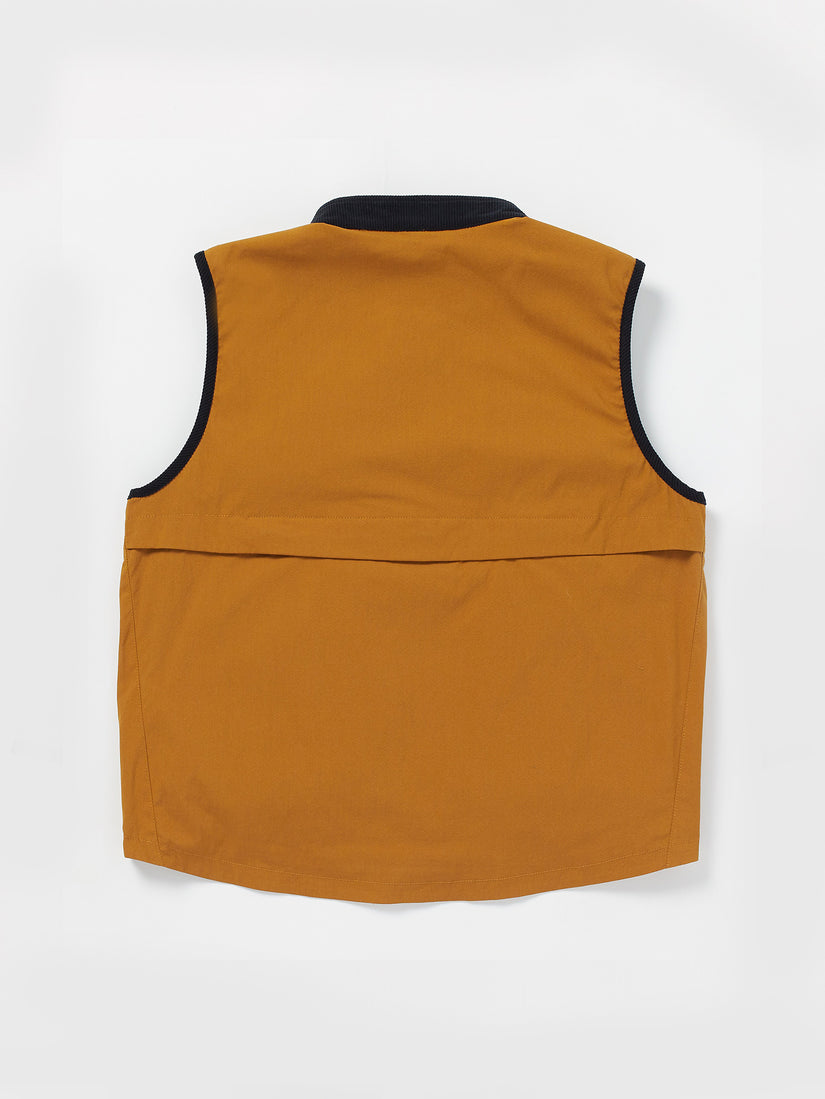 POVJ Bryan Iguchi Tds Vest - Chestnut Brown