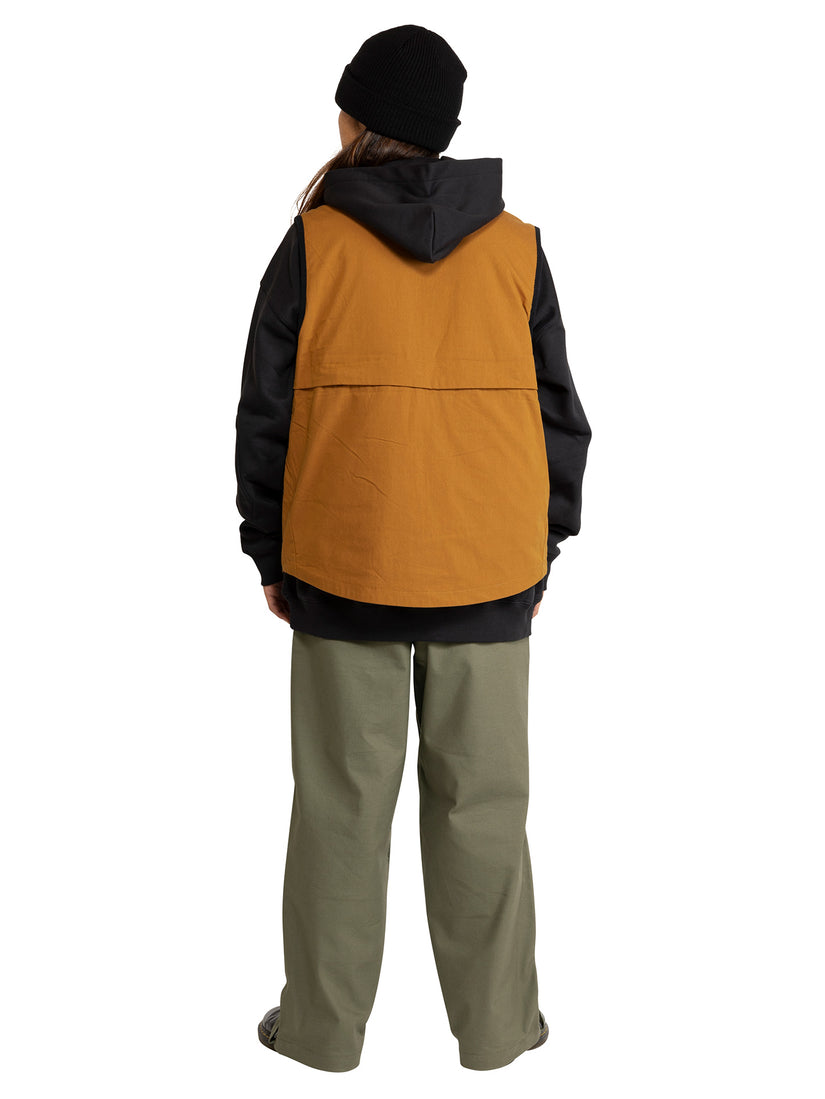 POVJ Bryan Iguchi Tds Vest - Chestnut Brown