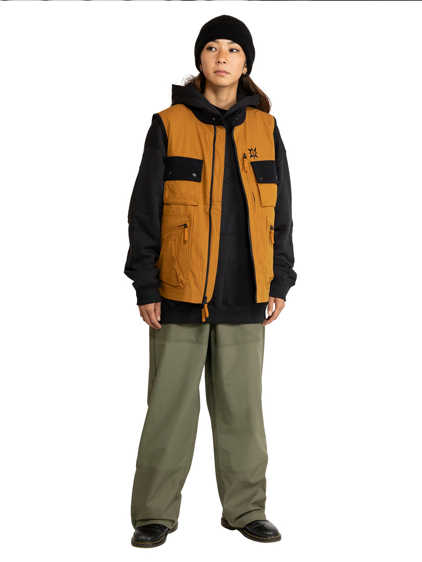 POVJ Bryan Iguchi Tds Vest - Chestnut Brown