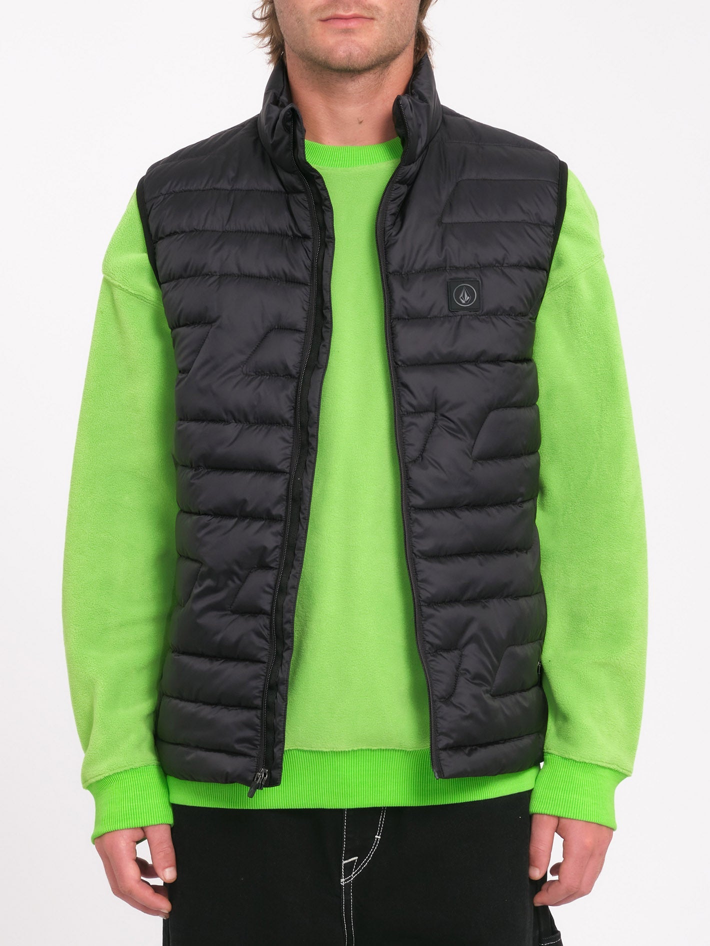 WEESTONE PUFF VEST - BLACK – Volcom Japan