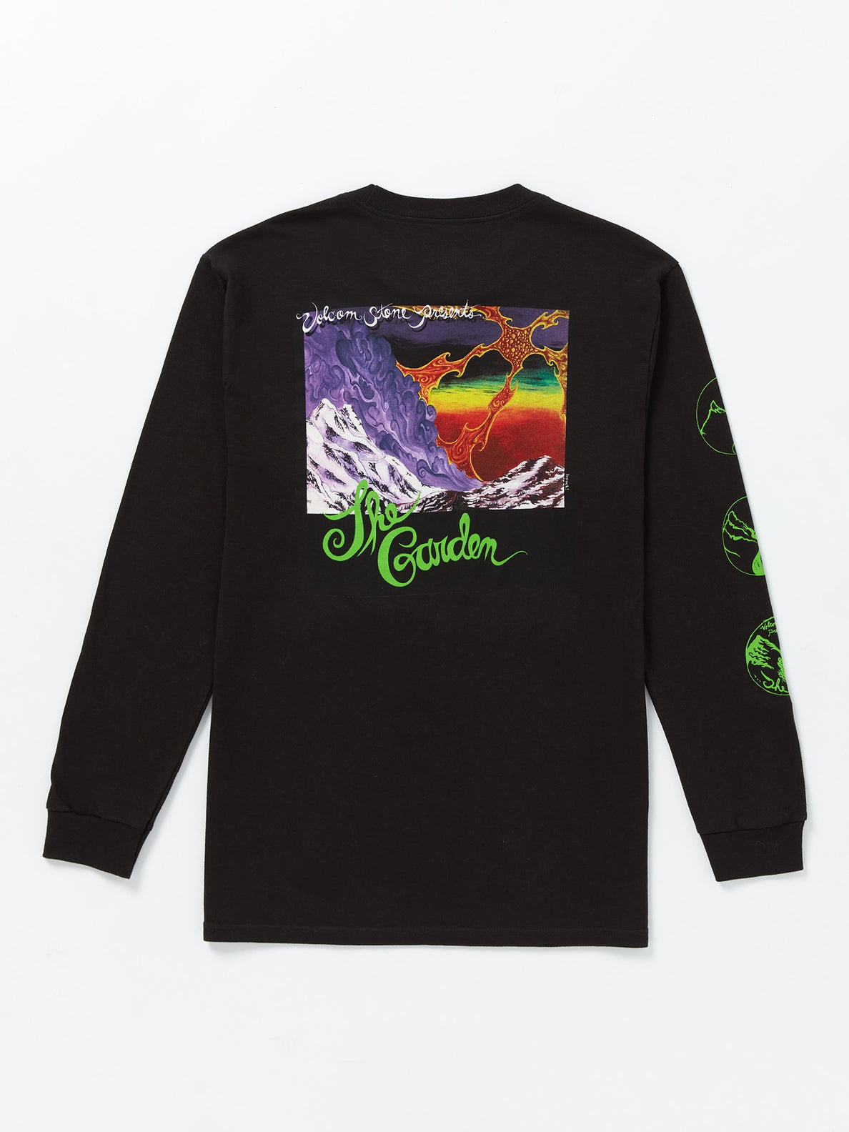 Volcom Entertainment The Garden Long Sleeve Tee - Black – Volcom Japan