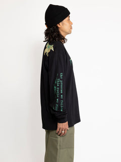 POVJ Bryan Iguchi Long Sleeve Tee - Black