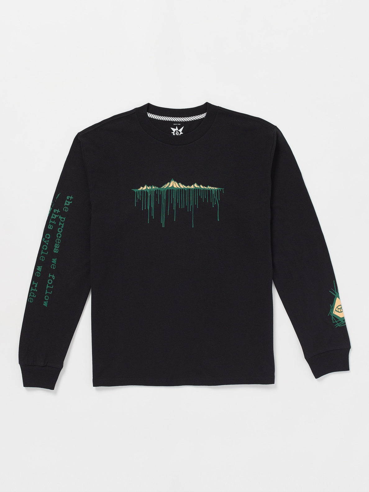 POVJ Bryan Iguchi Long Sleeve Tee - Black