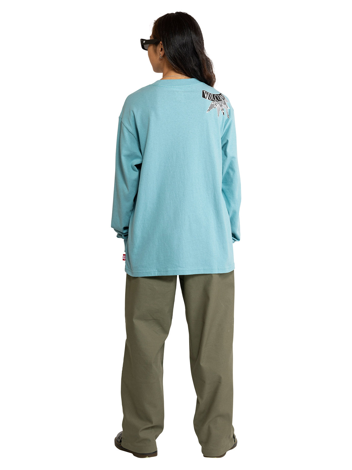 POVJ Bryan Iguchi Long Sleeve Tee - Sea Blue