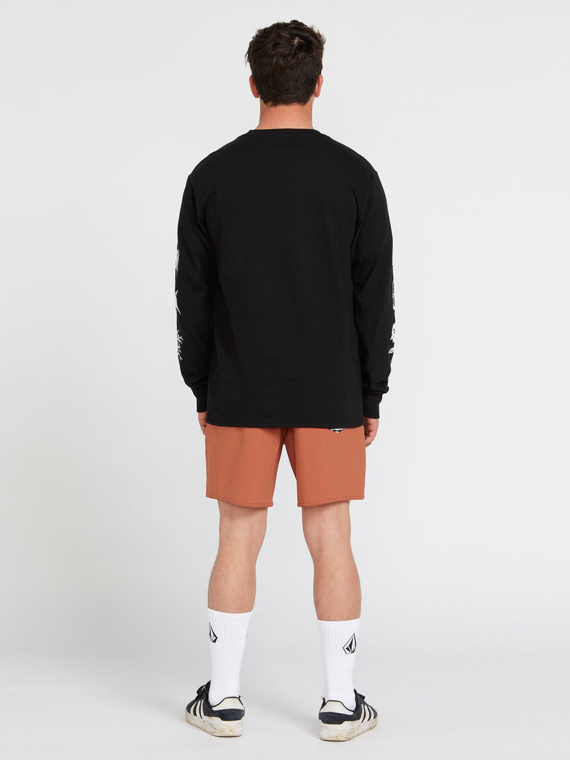 About Time Long Sleeve Tee  - Black