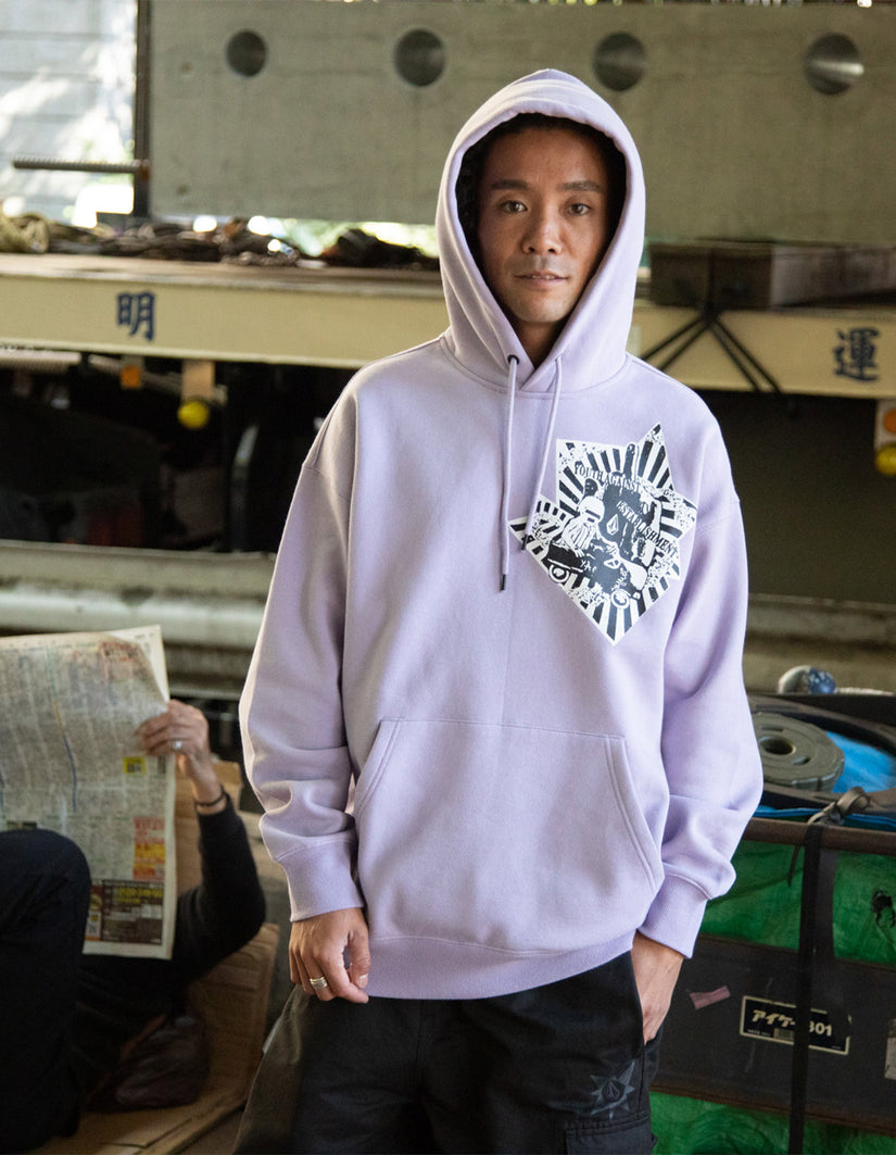 Tokyo True Arrows Hoodie - Violet Ice