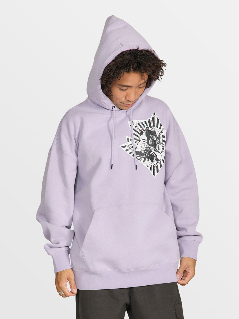 Tokyo True Arrows Hoodie - Violet Ice