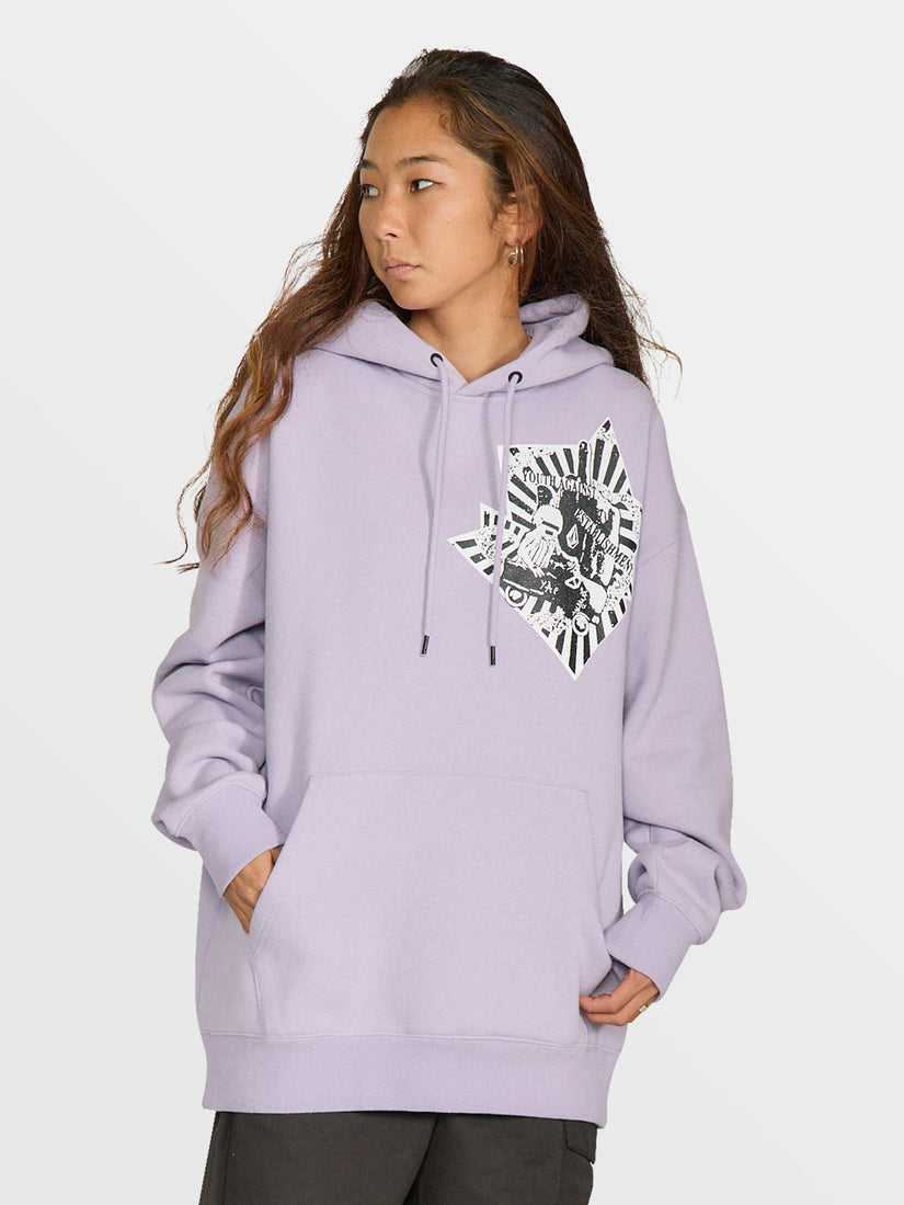 Tokyo True Arrows Hoodie - Violet Ice