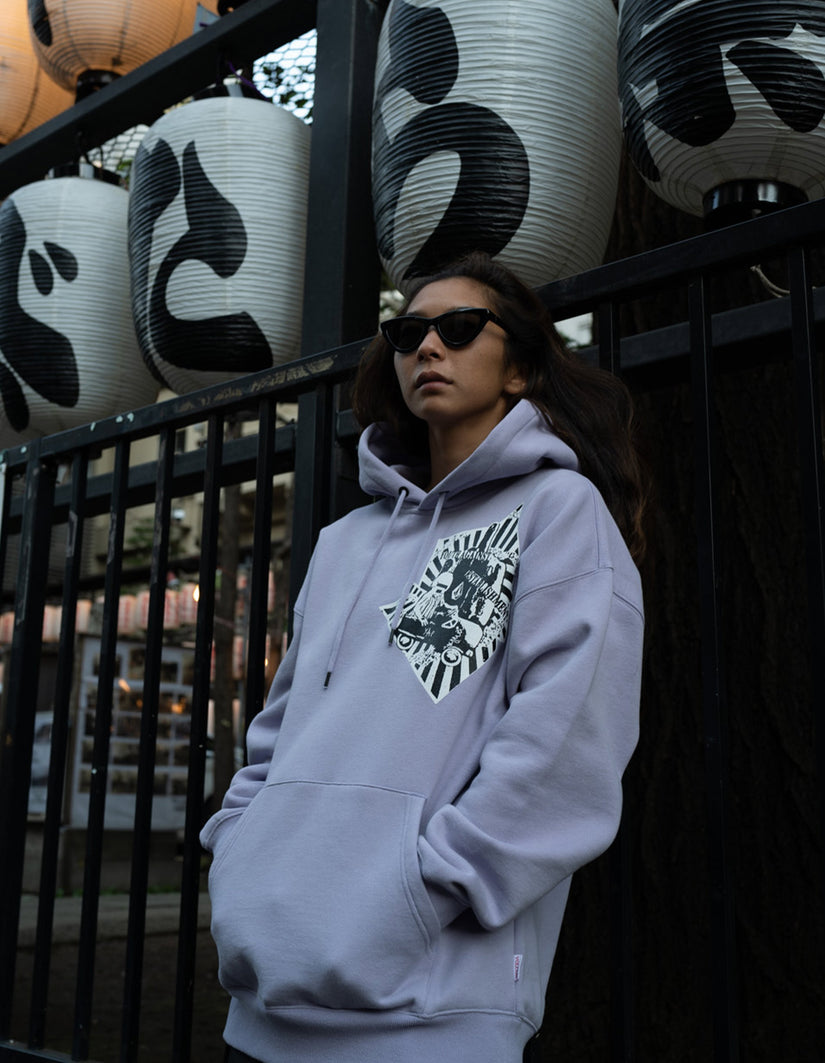 Tokyo True Arrows Hoodie - Violet Ice