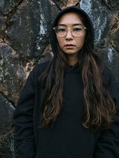 POVJ Bryan Iguchi Pullover Hoodie - Black