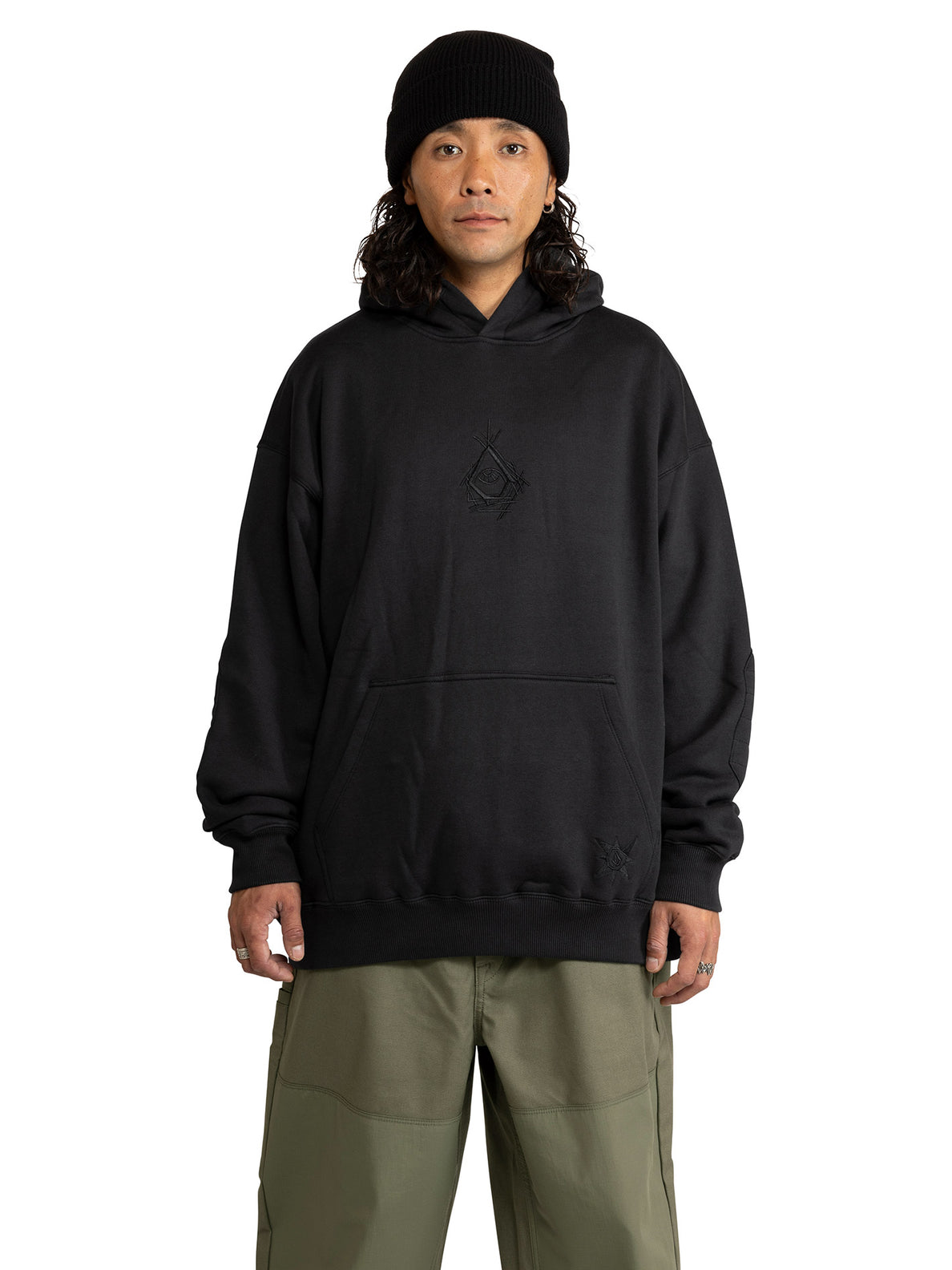 POVJ Bryan Iguchi Pullover Hoodie - Black