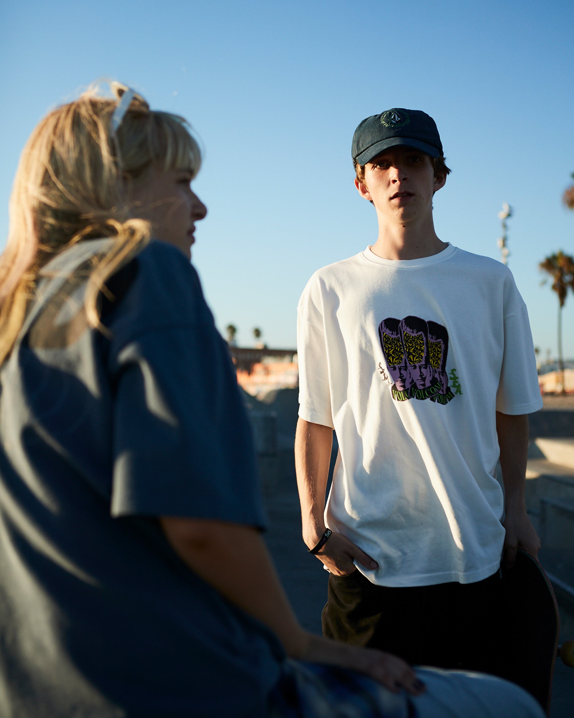 VOLCOM x WIND AND SEA Short Sleeve Tee Brain - WHITE | Volcom Japan