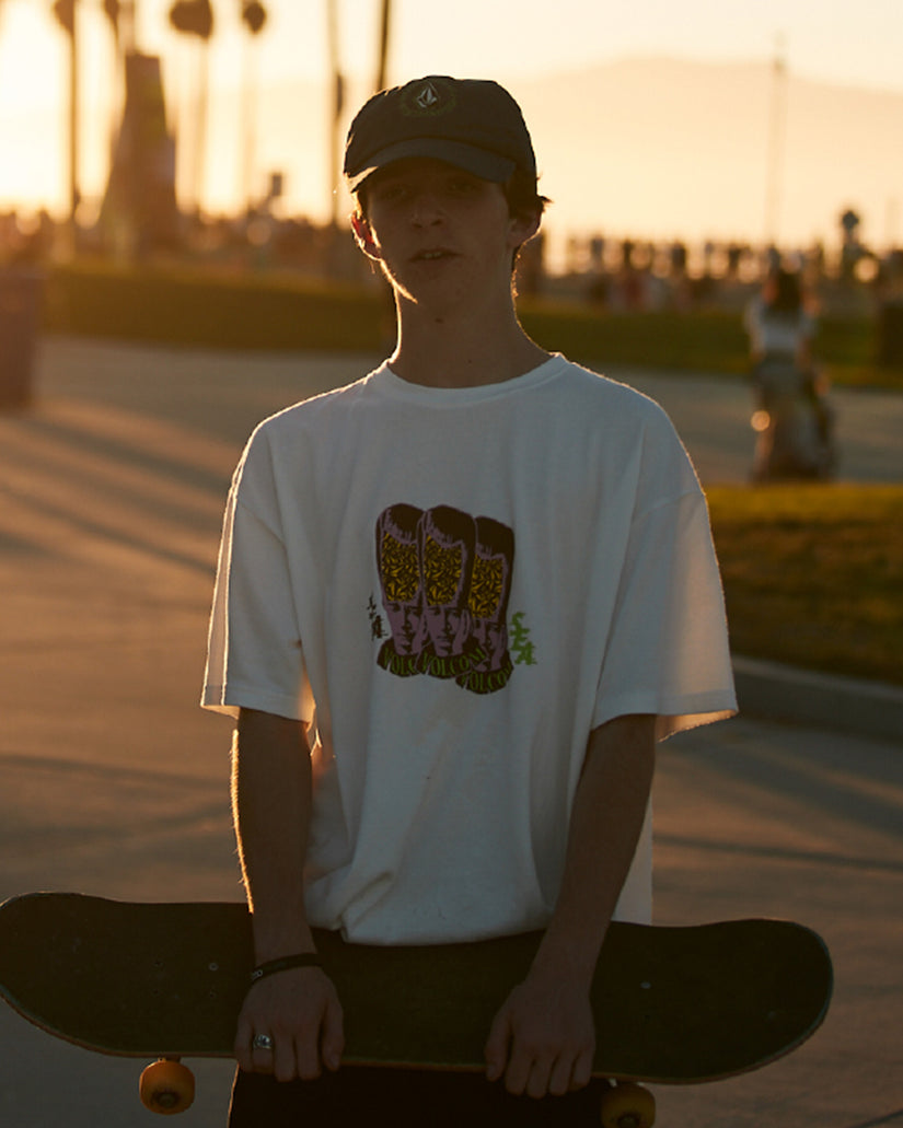 VOLCOM x WIND AND SEA Short Sleeve Tee Brain - WHITE