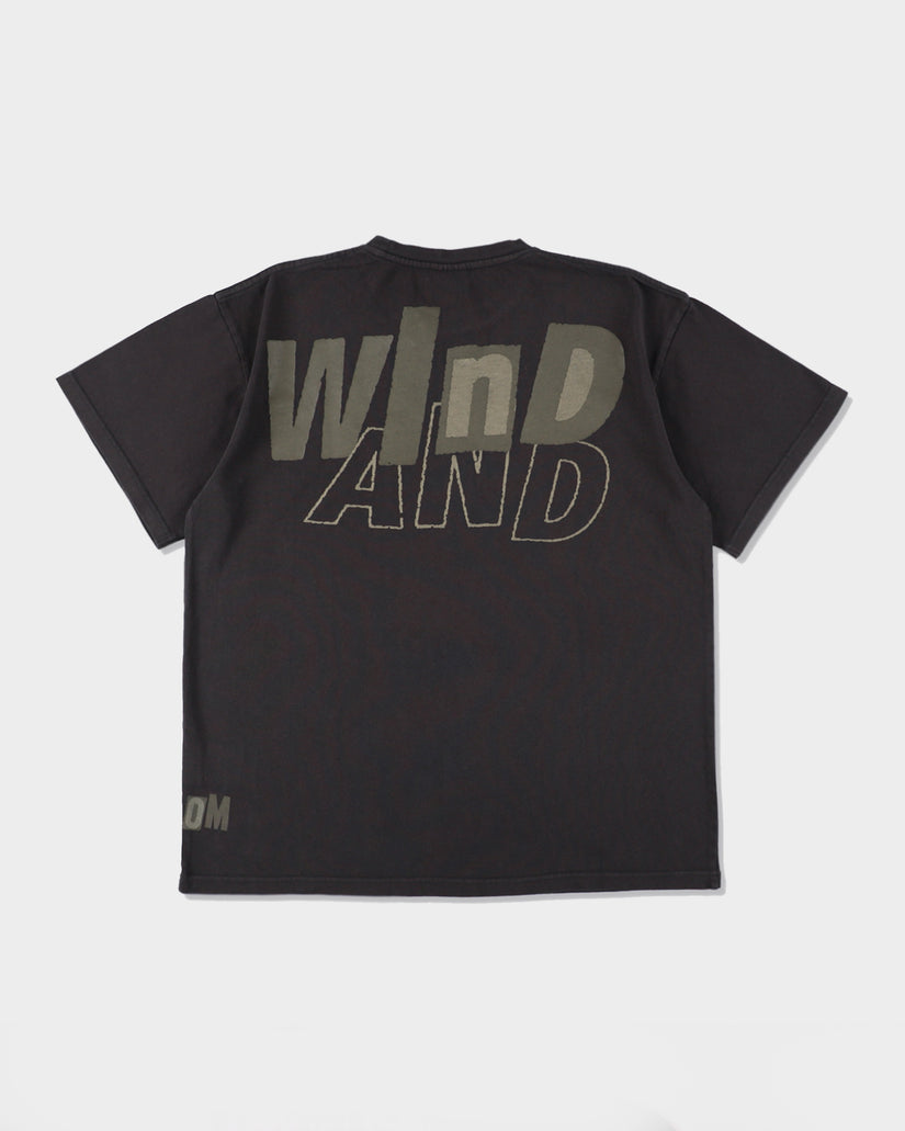 VOLCOM x WIND AND SEA Short Sleeve Tee SEA Stone - BLACK