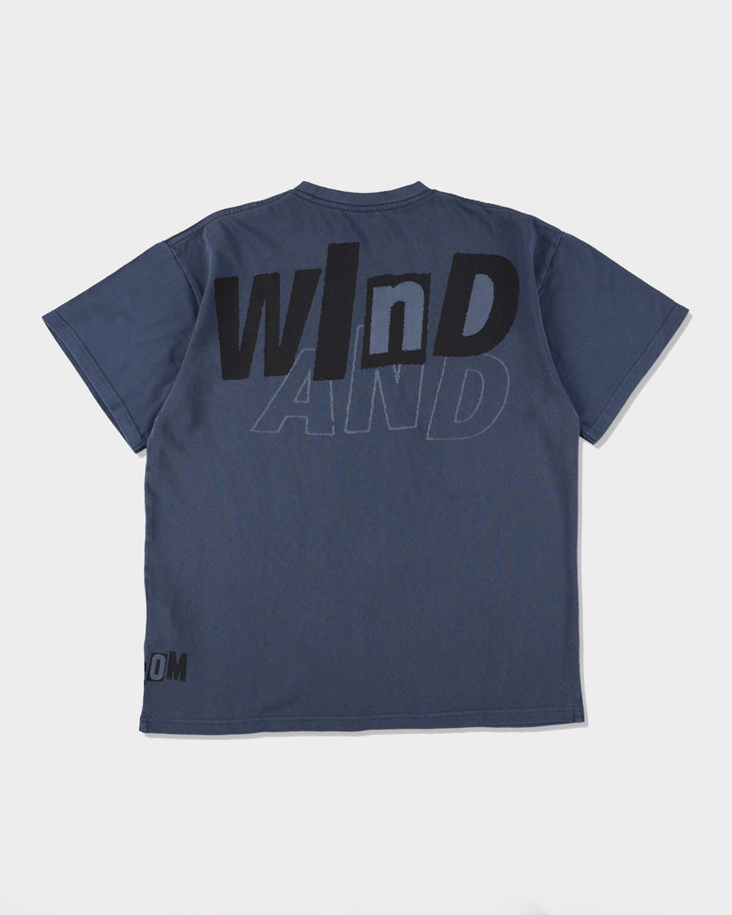 VOLCOM x WIND AND SEA Short Sleeve Tee SEA Stone - DARK SLATE