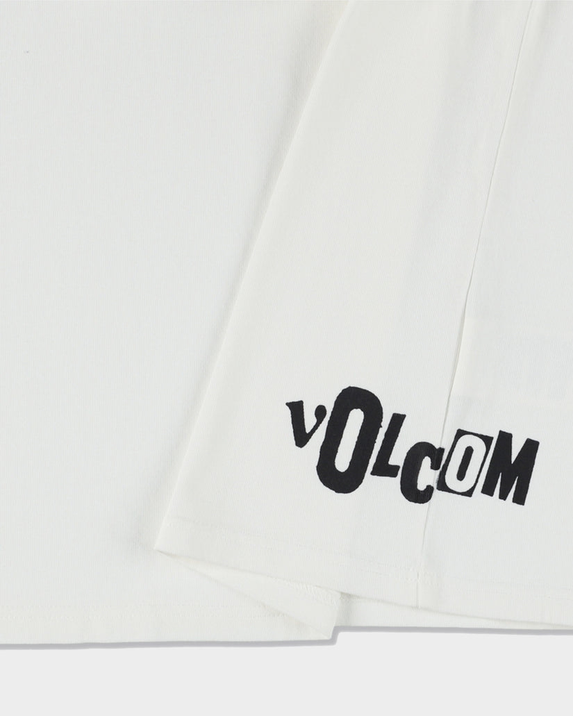 VOLCOM x WIND AND SEA Short Sleeve Tee SEA Stone - WHITE