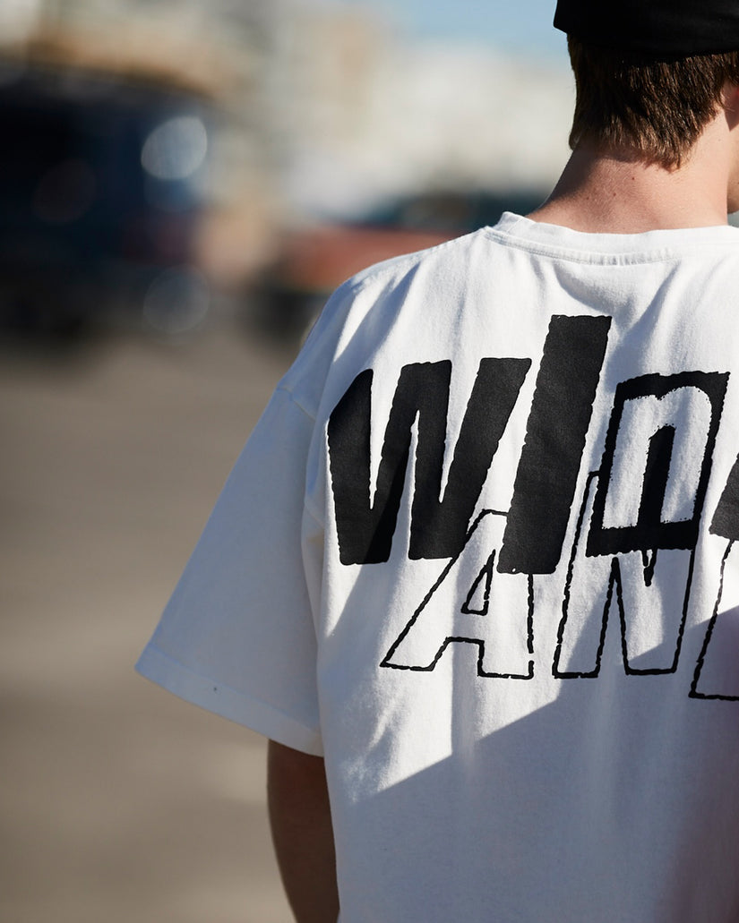 VOLCOM x WIND AND SEA Short Sleeve Tee SEA Stone - WHITE