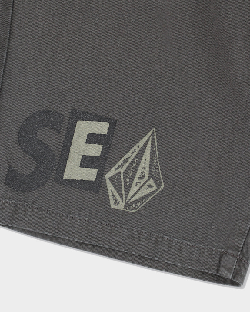 VOLCOM x WIND AND SEA Heritage Shorts - CHARCOAL