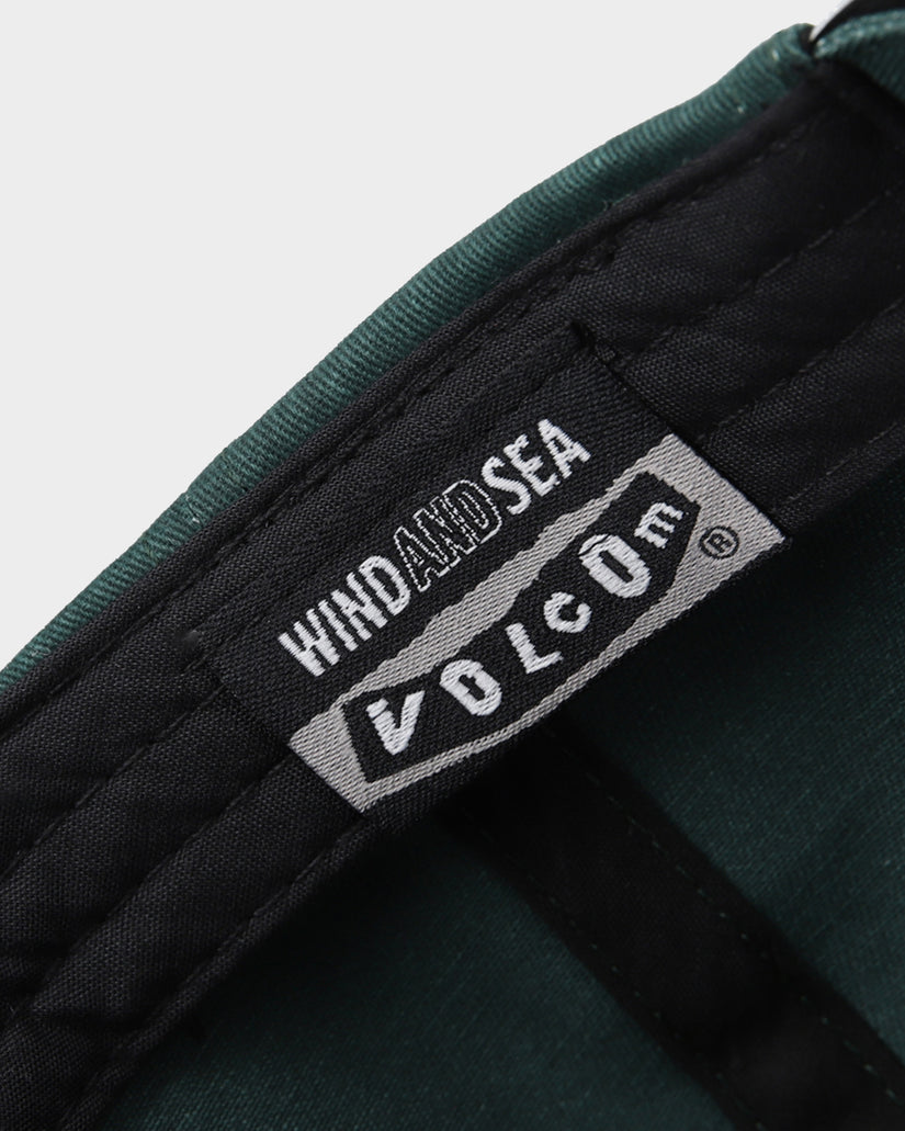 VOLCOM x WIND AND SEA Cap - SQUADRON GREEN