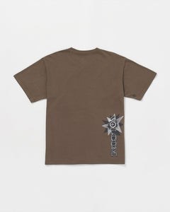 POVJ Bryan Iguchi Valley Short Sleeve Tee - Dark Earth