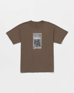 POVJ Bryan Iguchi Valley Short Sleeve Tee - Dark Earth