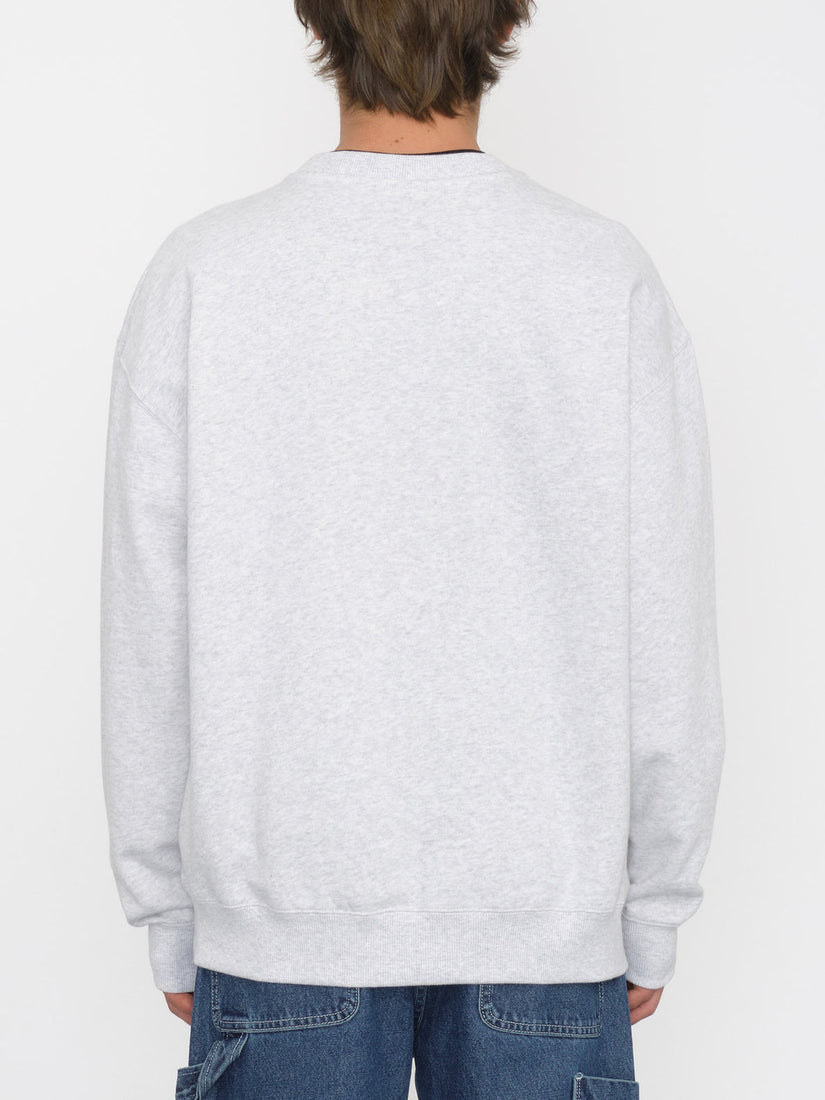 Arthur Longo Sweatshirt - BONE HEATHER