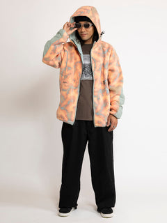 POVJ Bryan Iguchi Zip Fleece - Tigerlily