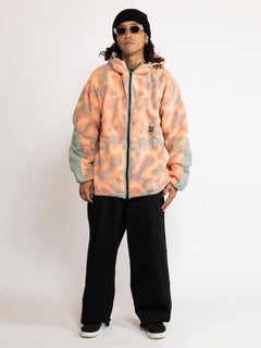 POVJ Bryan Iguchi Zip Fleece - Tigerlily